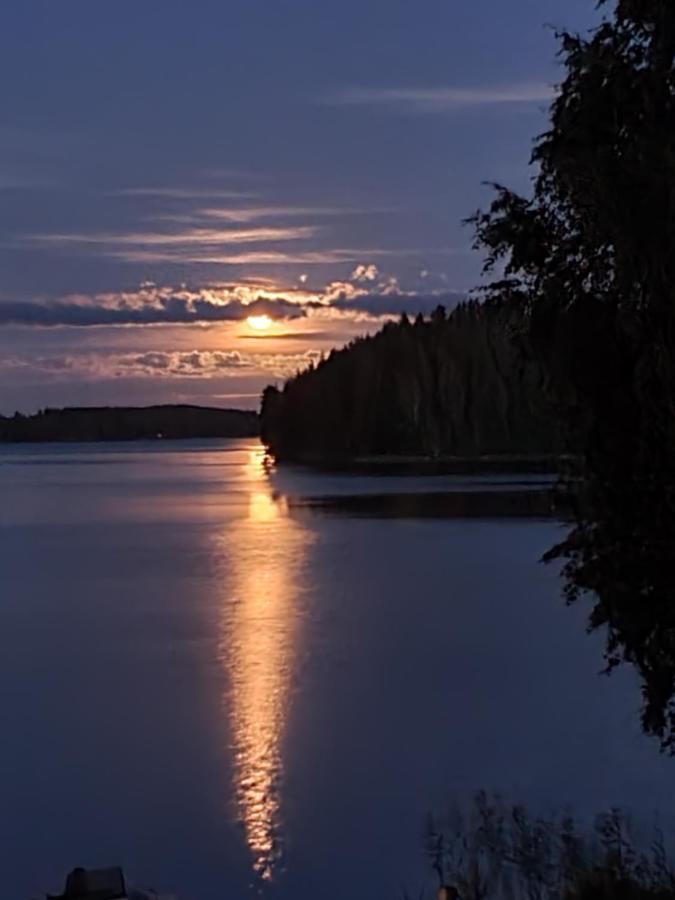 Stunning Log Cabin 45M2 On The Shore Of Kallavesi. Куопио Экстерьер фото